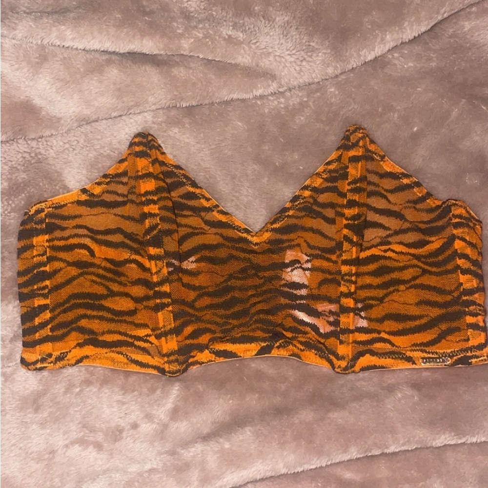 Savage x fenty tiger Print Bralette